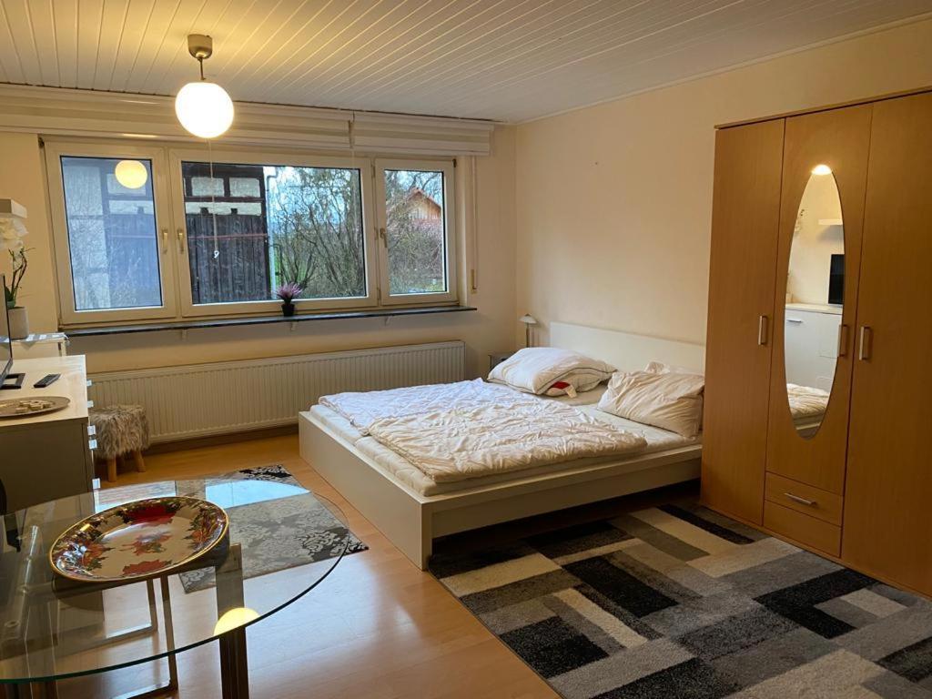 Hotel Haus Am Asang Löwenstein Esterno foto